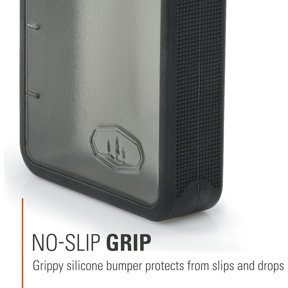 GSI Outdoors flask tucked in a jacket pocket showing space-saving convenience