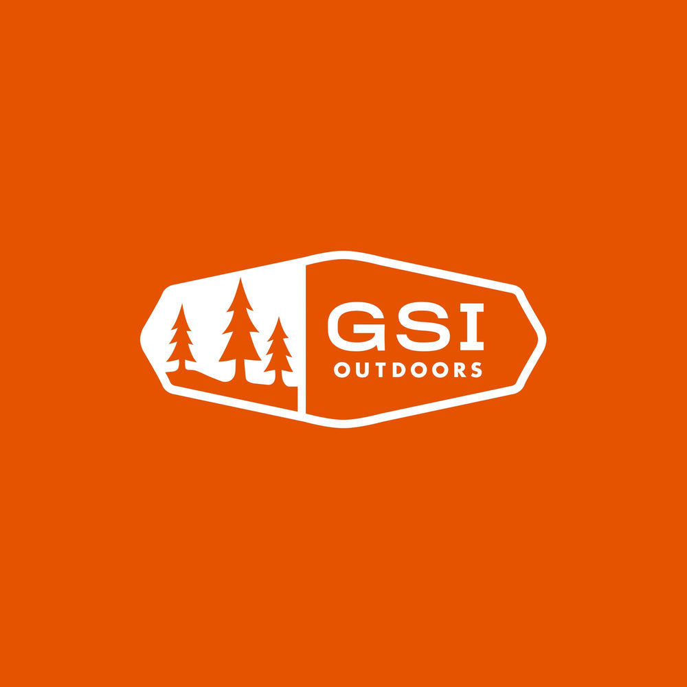 GSI Outdoors flask bottom label and marking indicating durable construction benefit