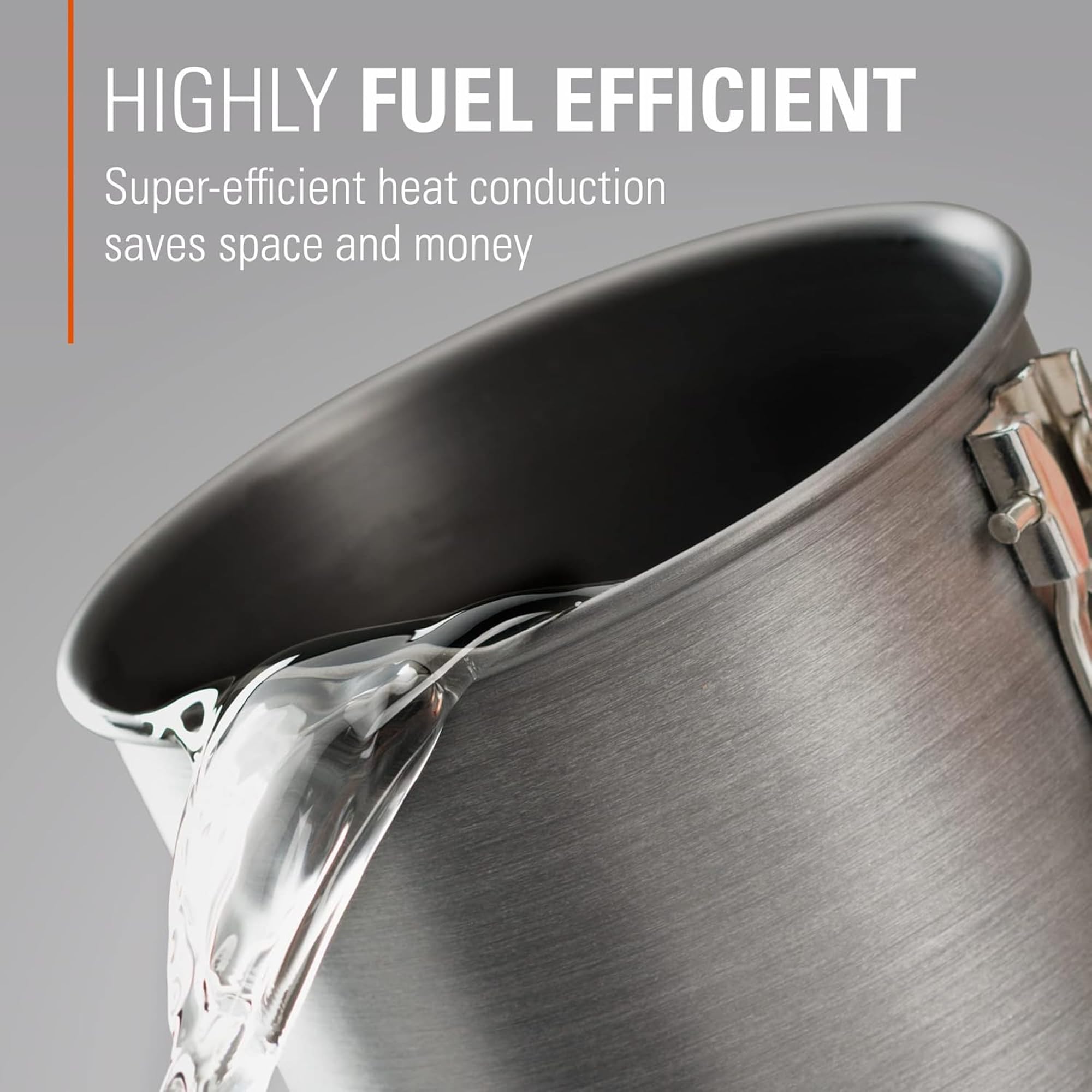 GSI Outdoors Halulite Boiler molded measurements inside for accurate portions