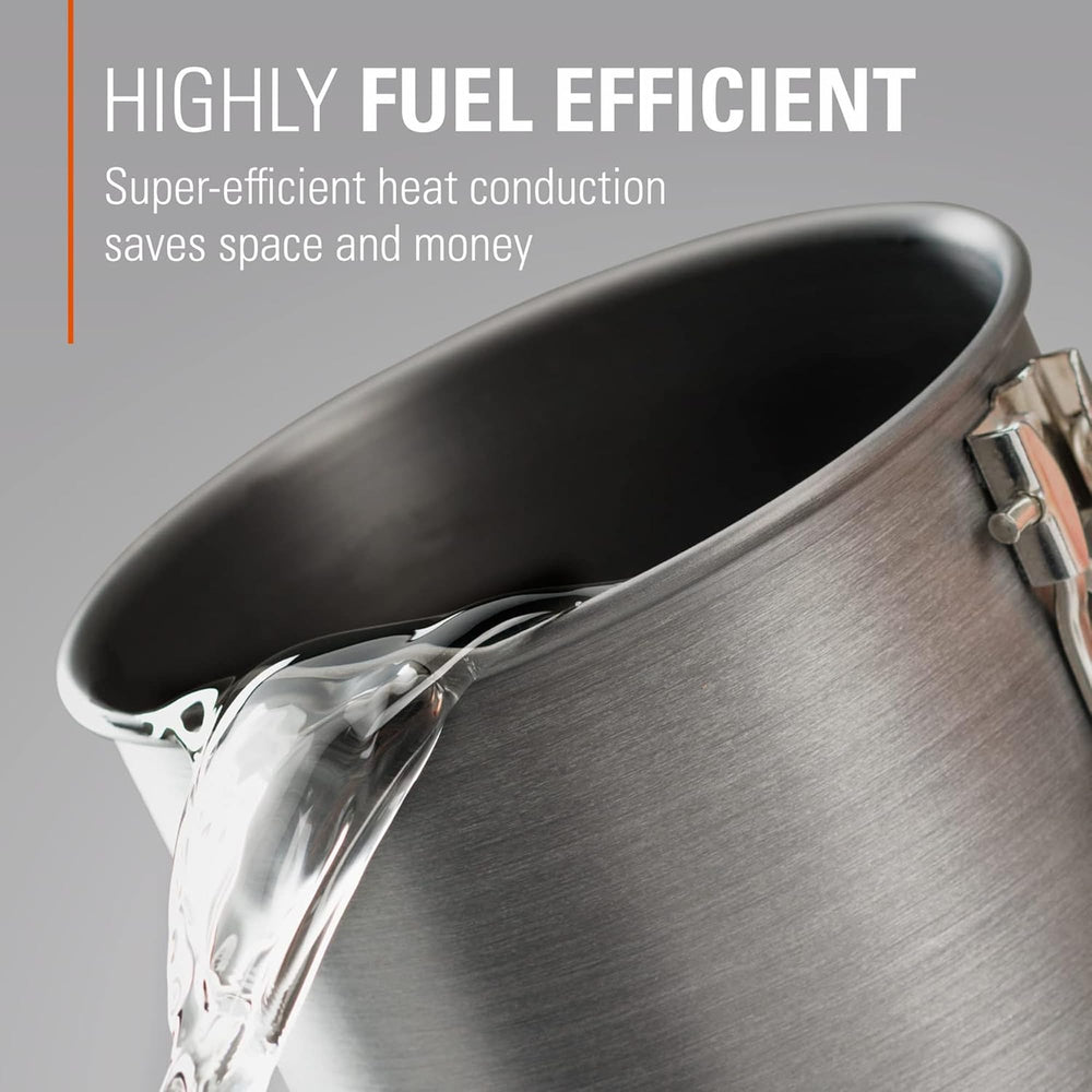 GSI Outdoors Halulite Boiler molded measurements inside for accurate portions
