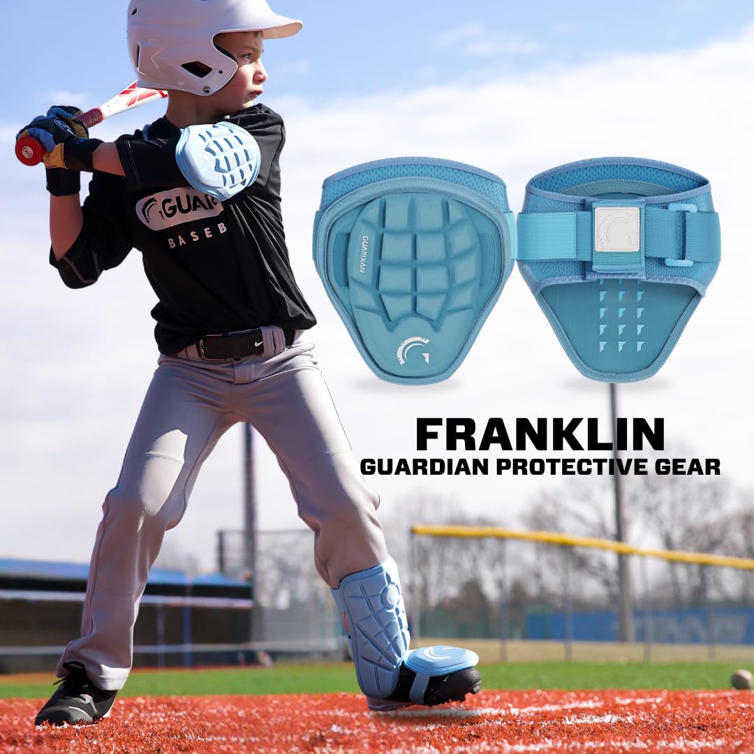 Guardian Baseball worn by youth player demonstrating unobstructed swing mobility