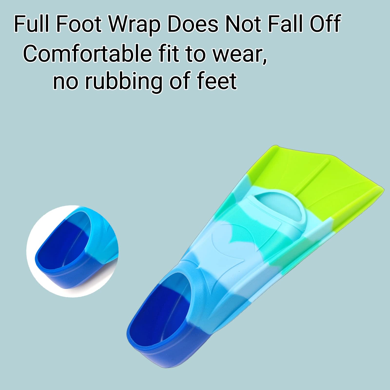 Gugmoy size and fit on a child's foot demonstrating correct fit and comfort
