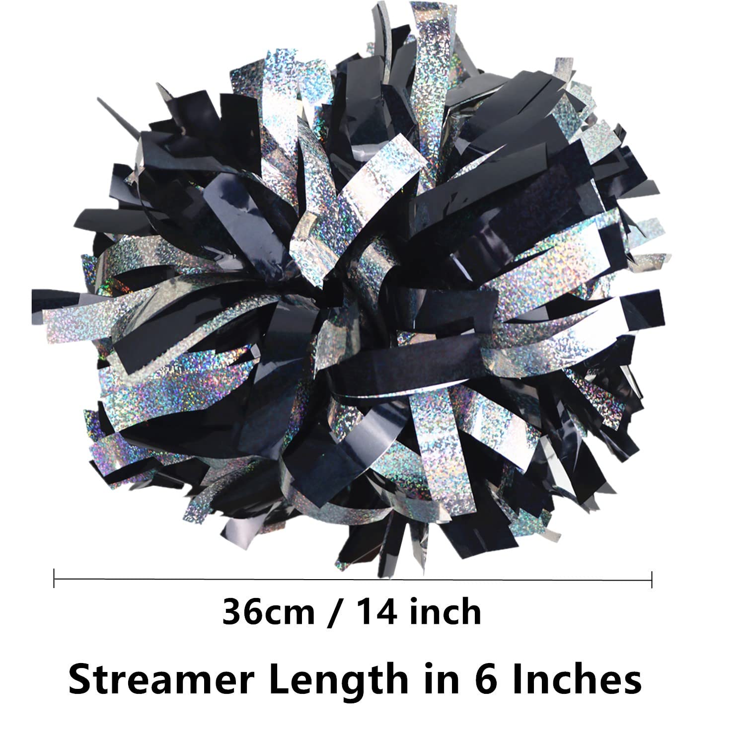 GUIFIER close-up metallic streamers highlighting high-shine material and dynamic sparkle