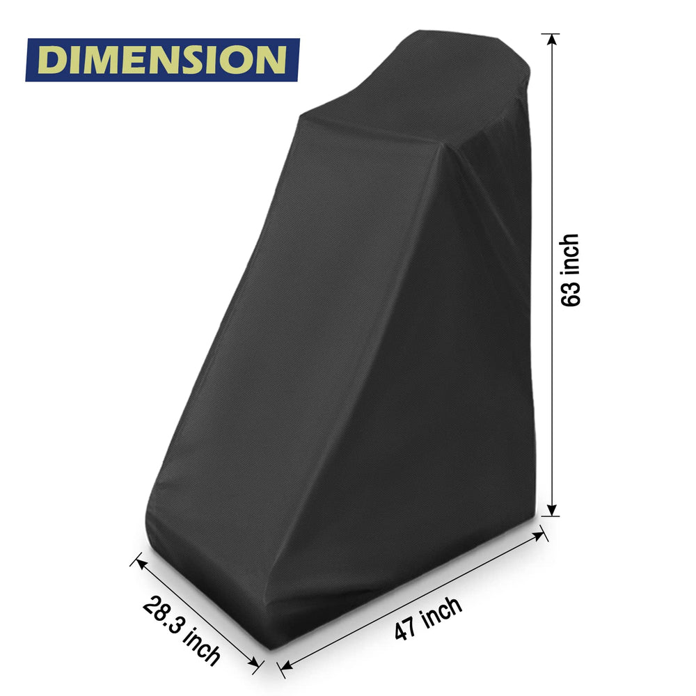 Guisong folded cover stored compactly highlighting easy storage benefit