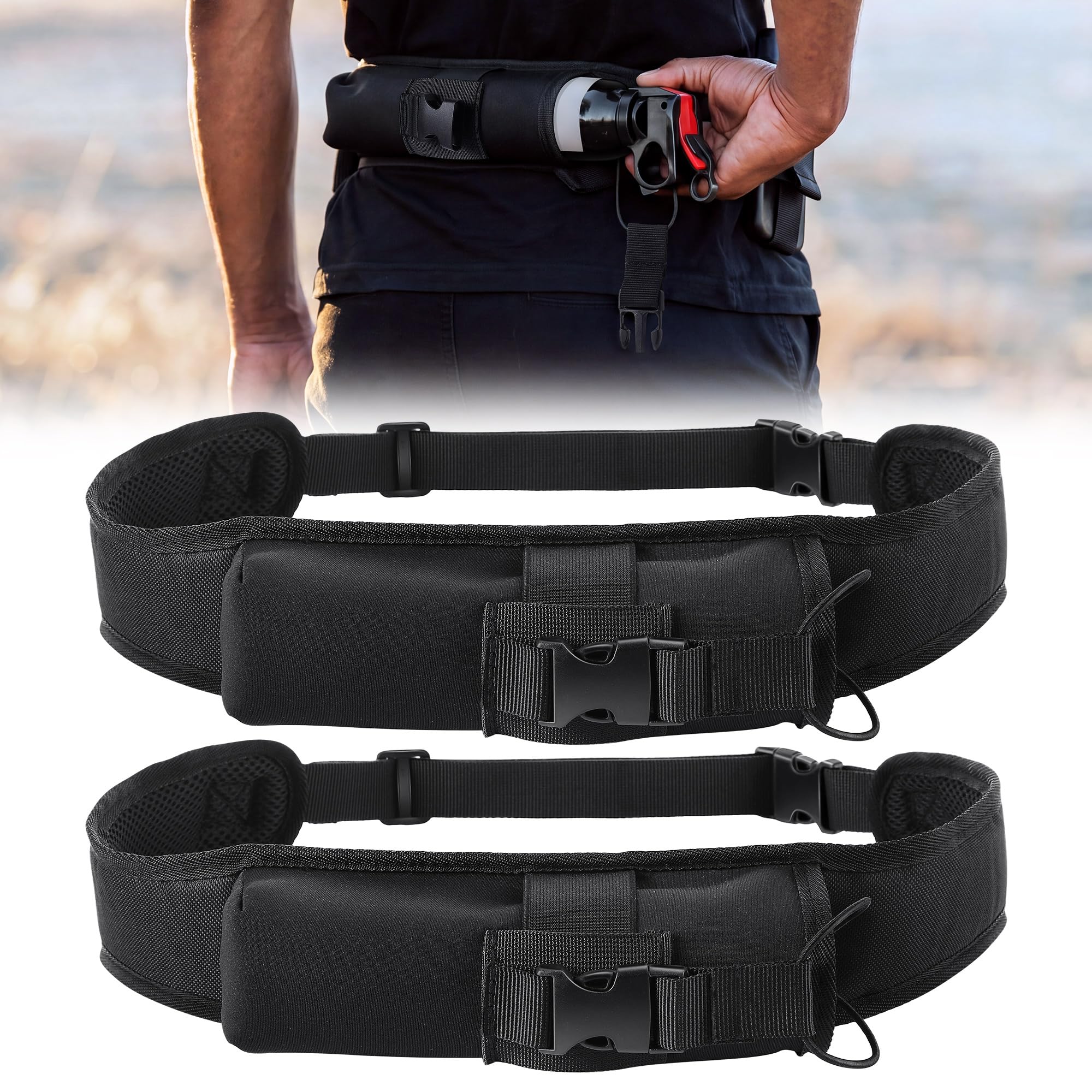 gulfmew holster front view showing secure fit and quick access