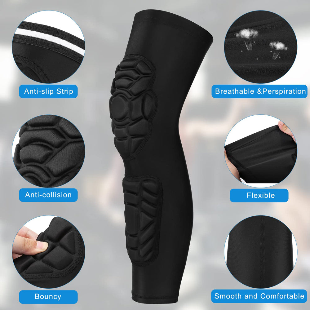 GUOZI side profile worn on lower leg demonstrating flexible movement and support