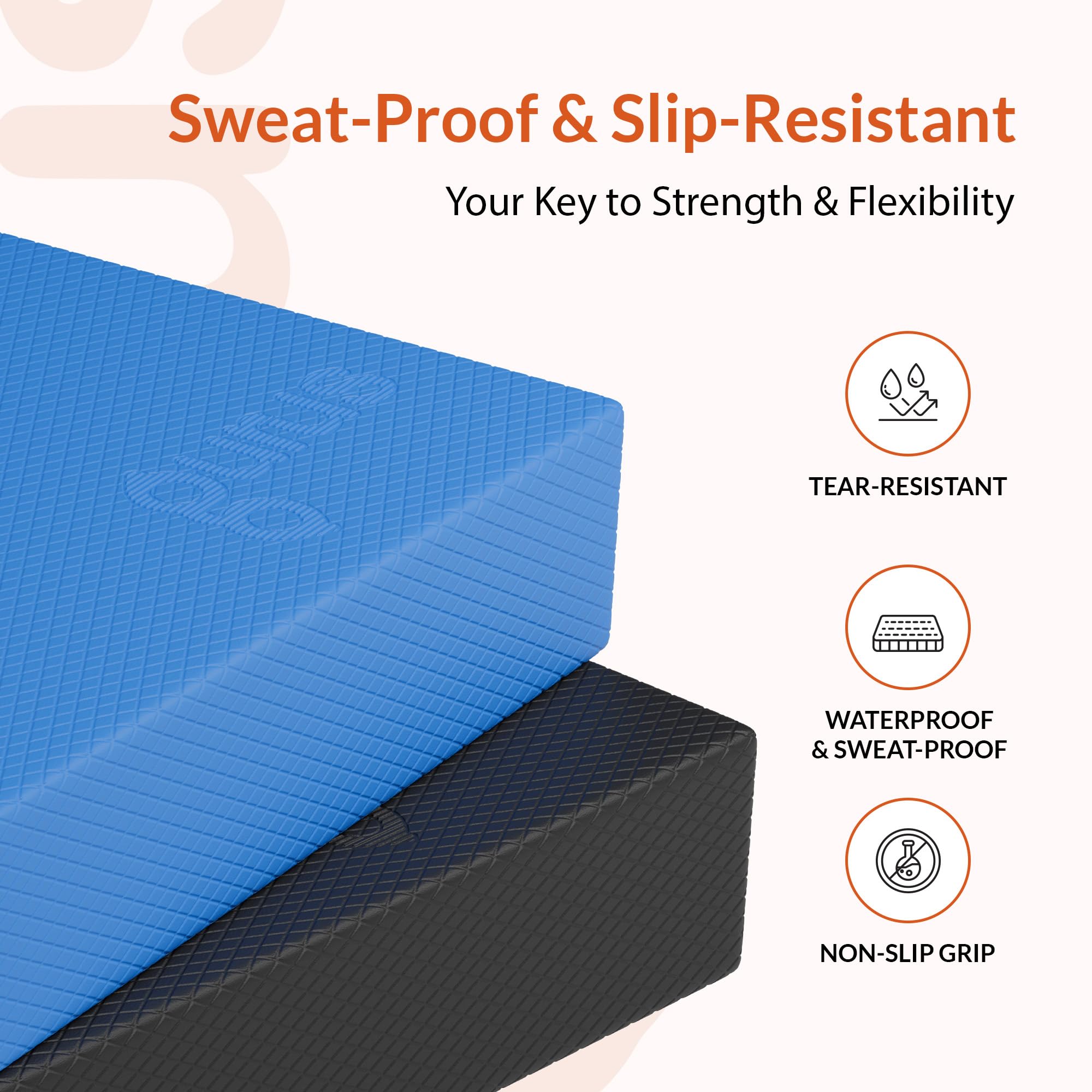 Gurus pad in use for single-leg balance practice improving ankle and core stability