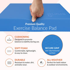 Gurus close-up of textured TPE surface highlighting grip and easy cleaning benefits