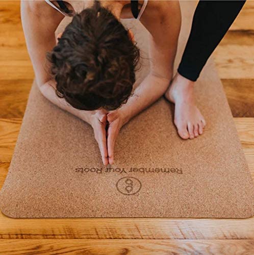GURUS mat in a home studio scene creating a serene practice space