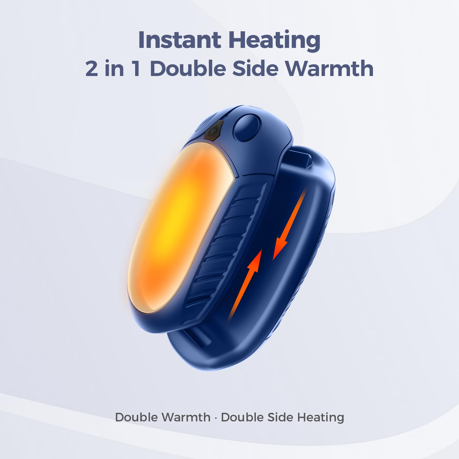Gutimo in jacket pocket during commute showing hands-free heat benefit