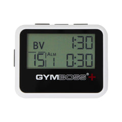 Gymboss back and removable clip visible, Gymboss secure attachment for gear