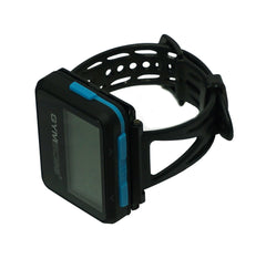 Gymboss strap perforation and black stainless steel hardware showing breathability and strength