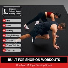 GymCope close-up texture highlighting anti-slip grip and stability