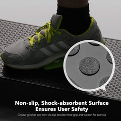 GYMMAGE close-up of textured top for superior grip and slip prevention