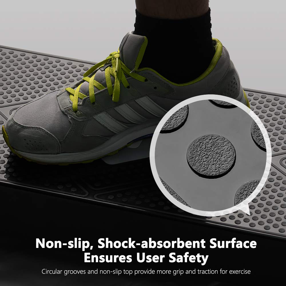 GYMMAGE closeup of textured top and circular grooves providing extra grip and slip resistance