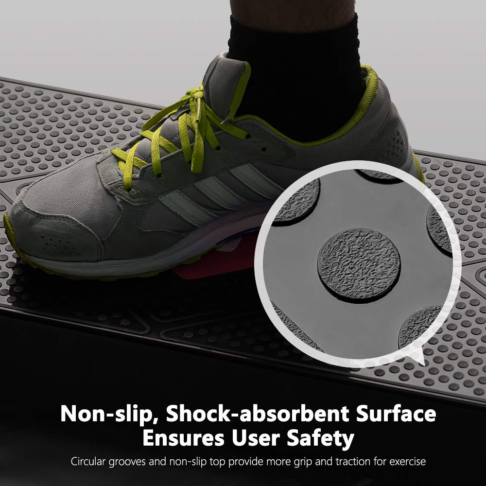 GYMMAGE close-up of textured non-slip top providing secure foot grip