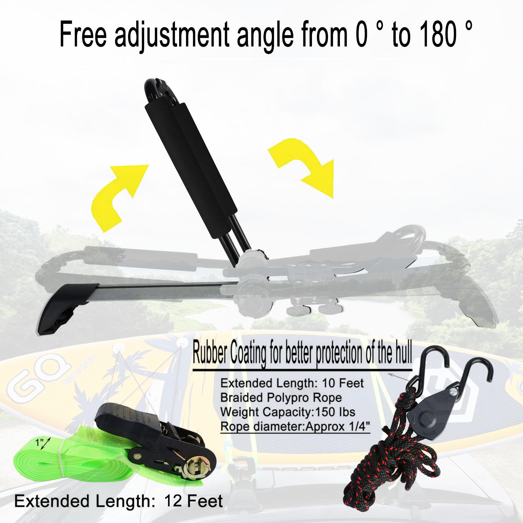 GZDEMYYXGS extra-large adjustment knob for easy angle changes