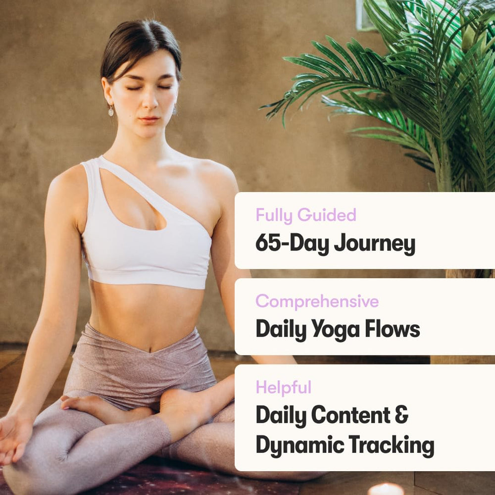 Habit Nest open spread displaying a guided 66-day routine and step-by-step instructions