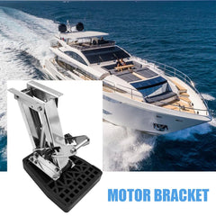 Haida plastic base detail protecting motor clamp and reducing wear benefit