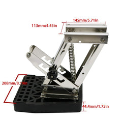 Haida close-up of 304 stainless steel frame highlighting corrosion resistance benefit