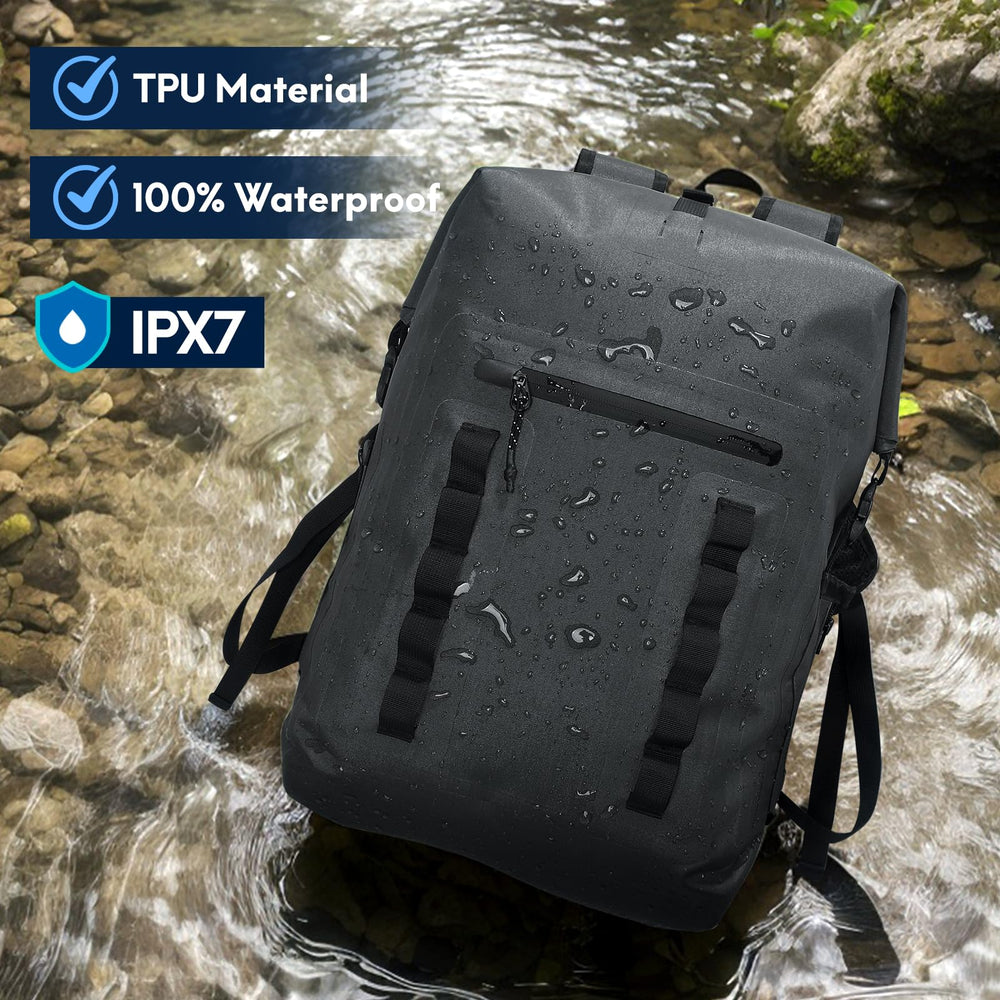 Haimont close-up of TPU material and seam demonstrating durable waterproofing benefit