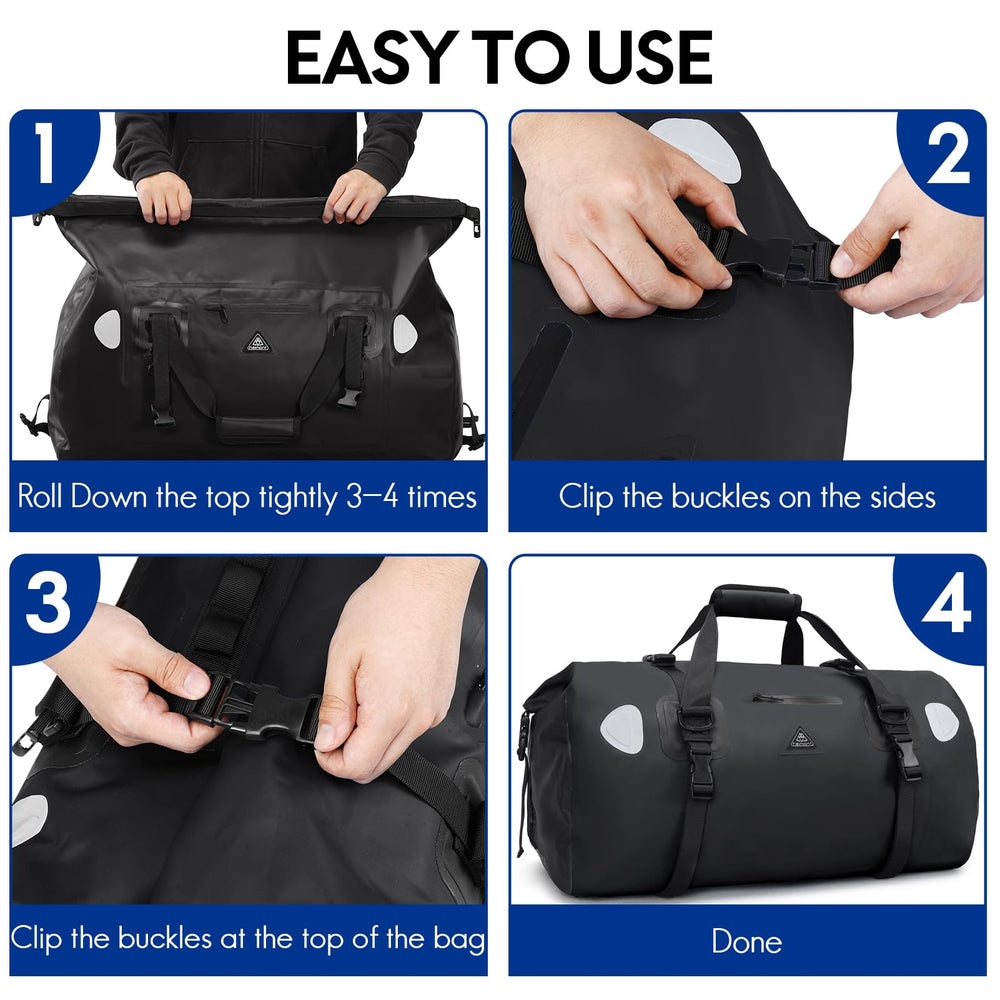 Haimont interior view with mesh pockets and divided organizer for quick access