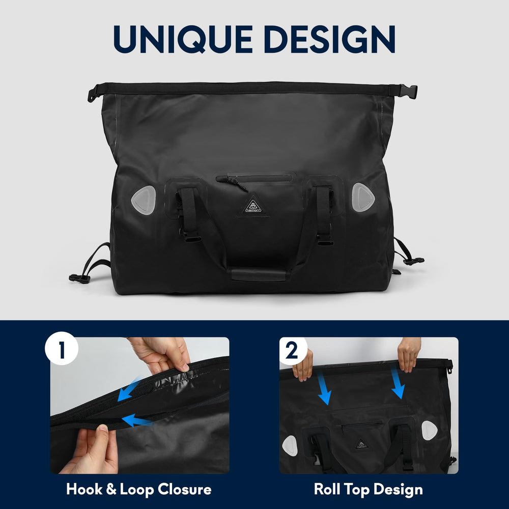 Haimont detachable shoulder strap and reinforced handle for comfortable carrying