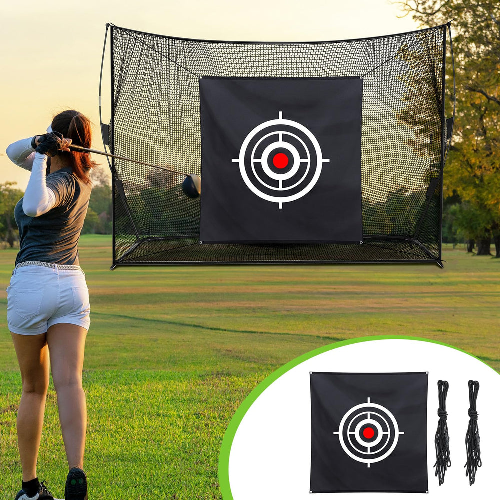 Halloscume folded portable target cloth ready for transport and storage