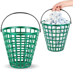 Halloscume front view basket set showing compact stackability and easy carrying