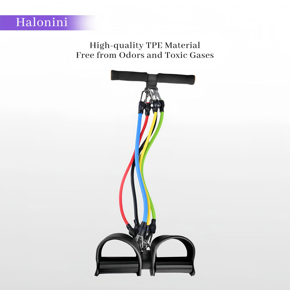 halonini scale comparison next to water bottle showing travel-friendly compactness