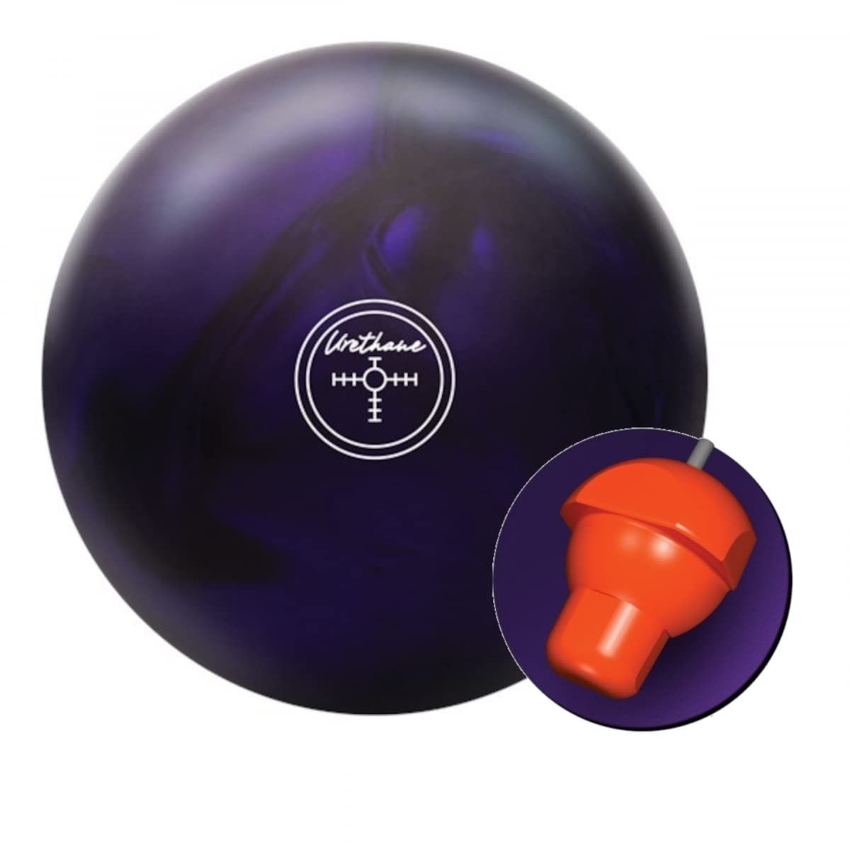 Hammer Purple Pearl front view showing pearl urethane and consistent control