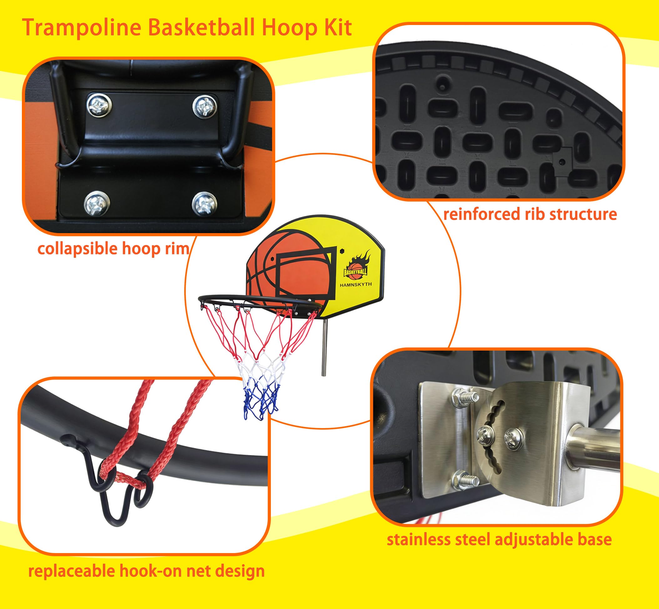 Hamnskyth packaged contents laid out including tools and accessories for complete setup