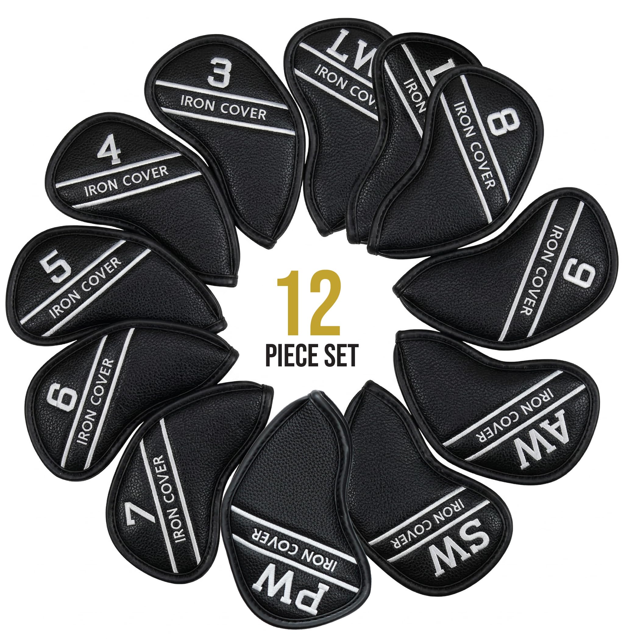 Hampton Distribution covers in a golf bag lifestyle shot showing tidy presentation and travel protection