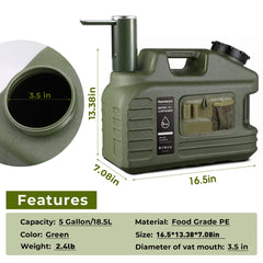Hanaoyo close-up of touch control pump, quick preset dispensing benefit
