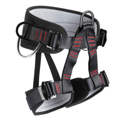HandAcc front view harness showing full fit and secure waist for safer work