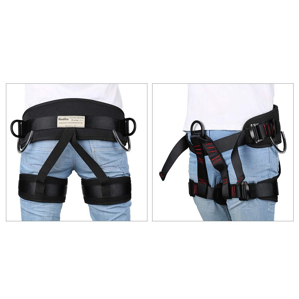 HandAcc padded waist and leg loops delivering improved weight distribution