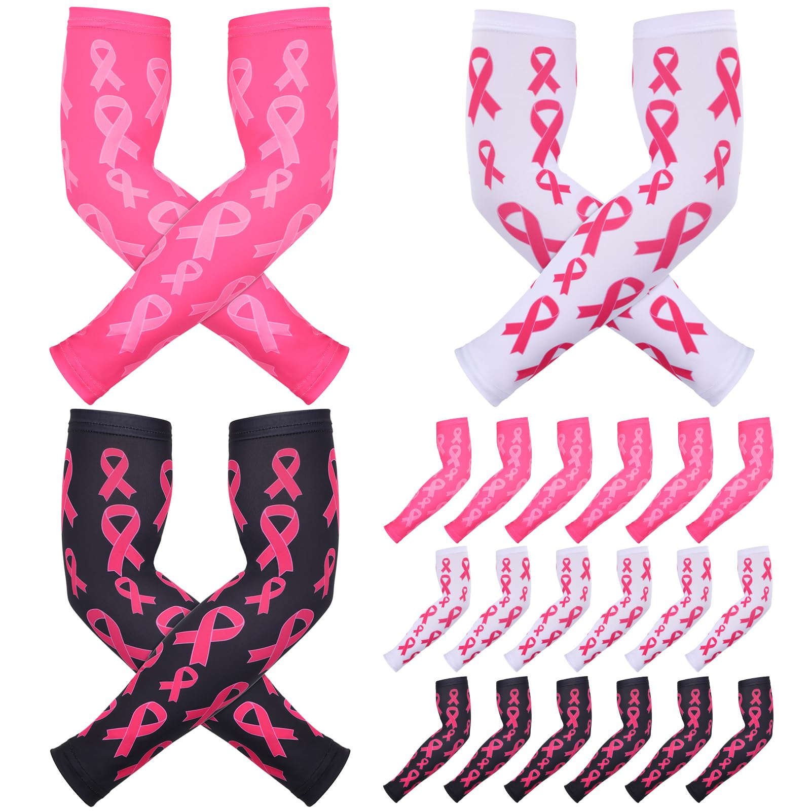 Handepo front packaging showing pink ribbon and twelve pairs for easy selection