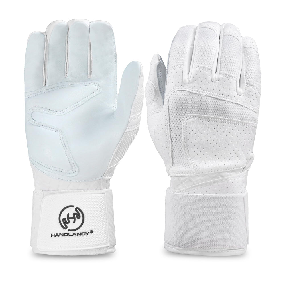 HANDLANDY front view showing leather palm and improved grip