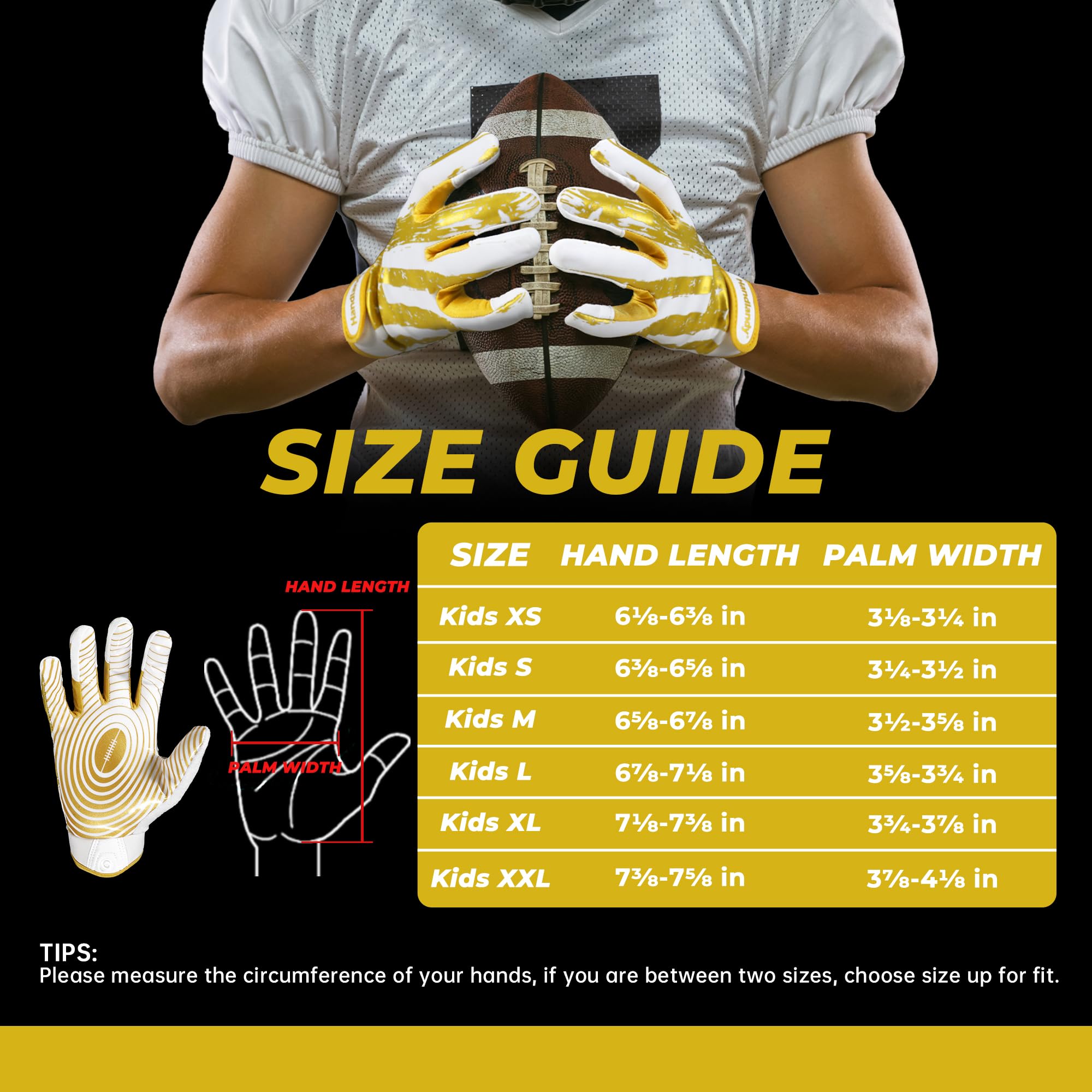 HANDLANDY close-up of silicone palm texture demonstrating sticky grip for secure catches
