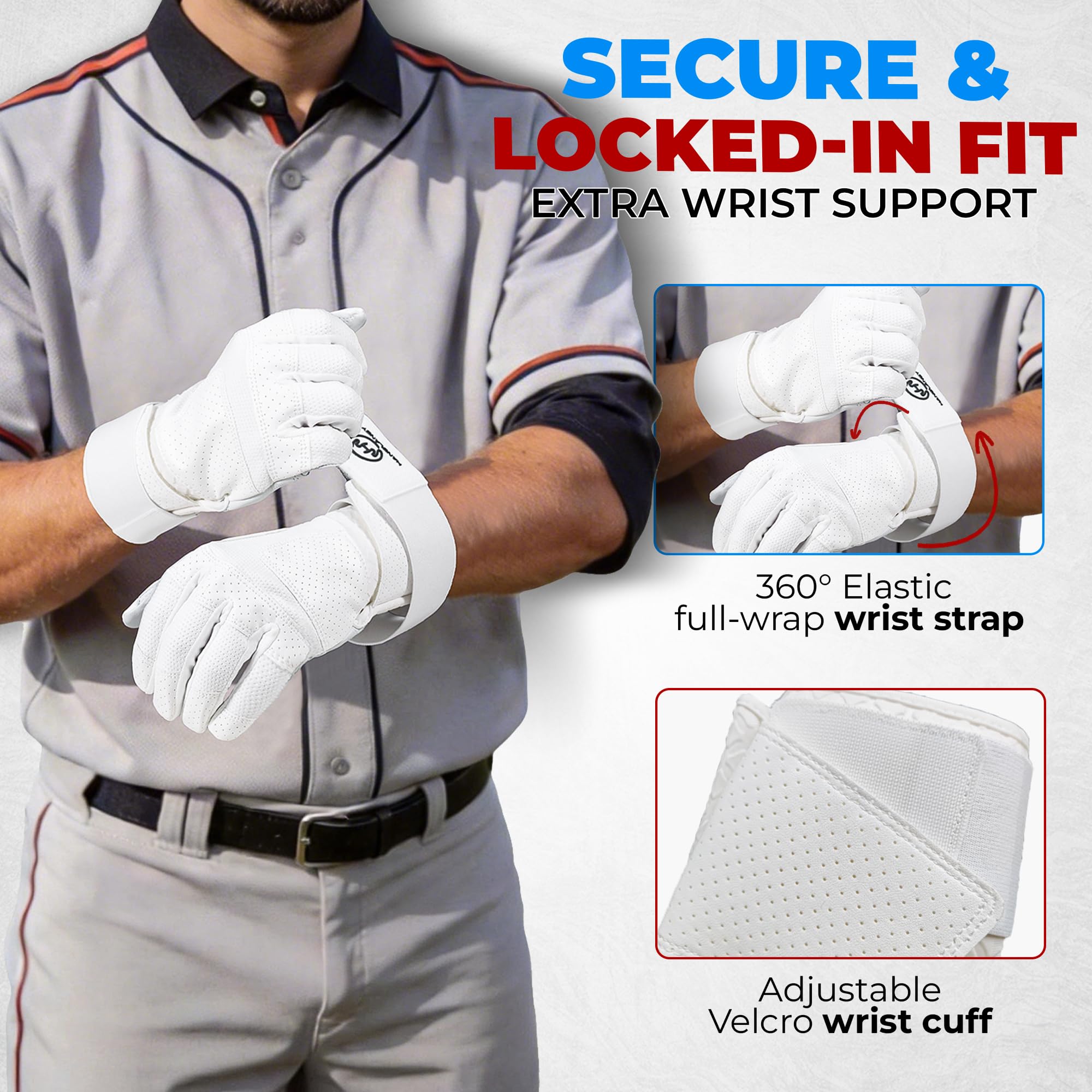 HANDLANDY padded palm detail reducing sting and absorbing shock