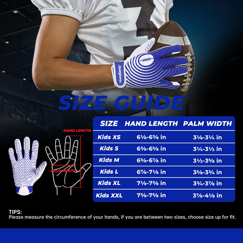 HANDLANDY palm close-up showing silicone grip for secure catches benefit