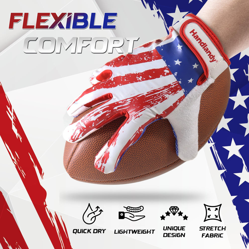 HANDLANDY close-up of tacky silicone palm showcasing textured grip for secure catches