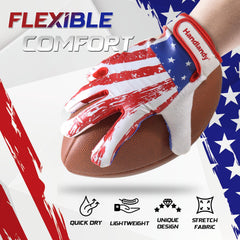 HANDLANDY close-up of tacky silicone palm showcasing textured grip for secure catches