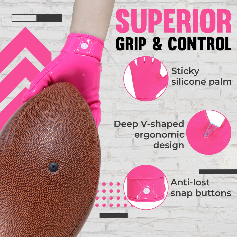 HANDLANDY silicone palm closeup highlighting tacky surface for improved catches