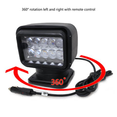 HANGXING LED chip and lens close-up highlighting bright focused beam