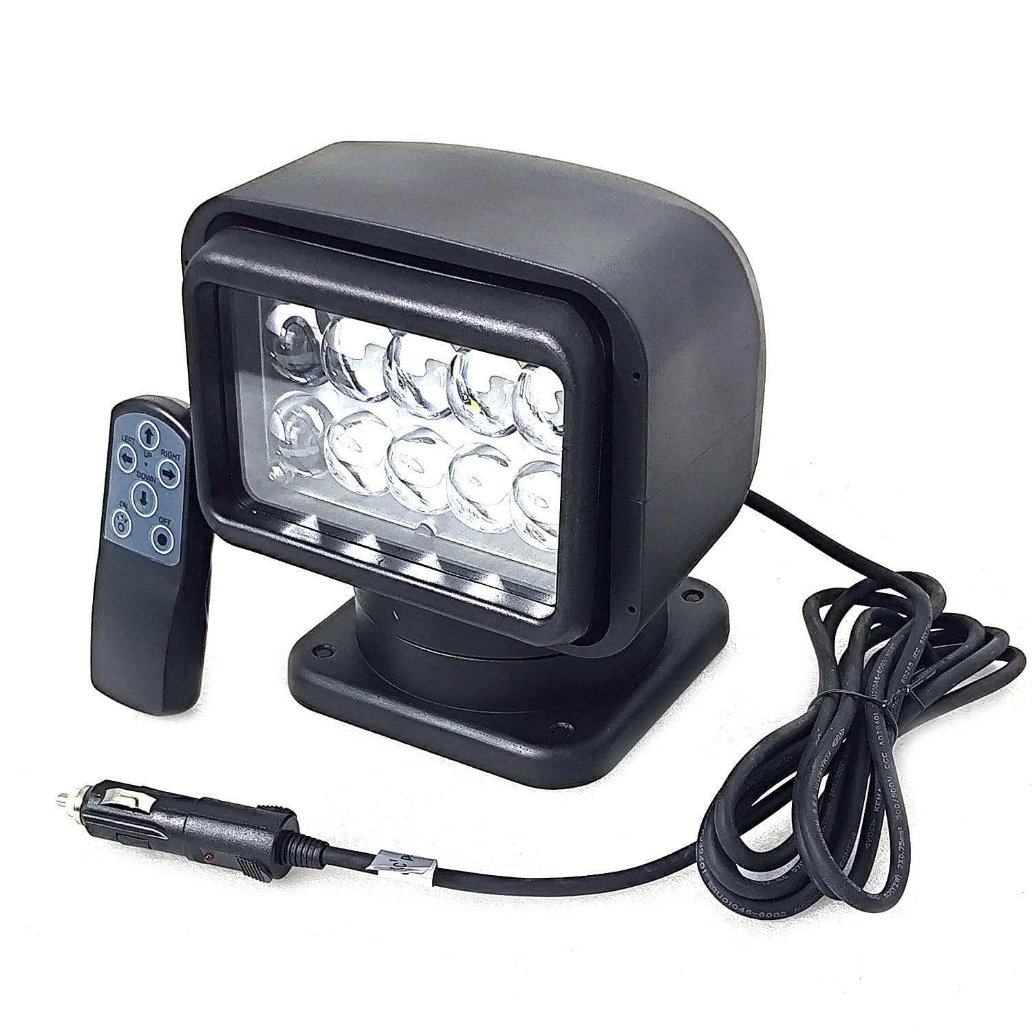 HANGXING front view of 6-inch 50W light showing compact high-output design