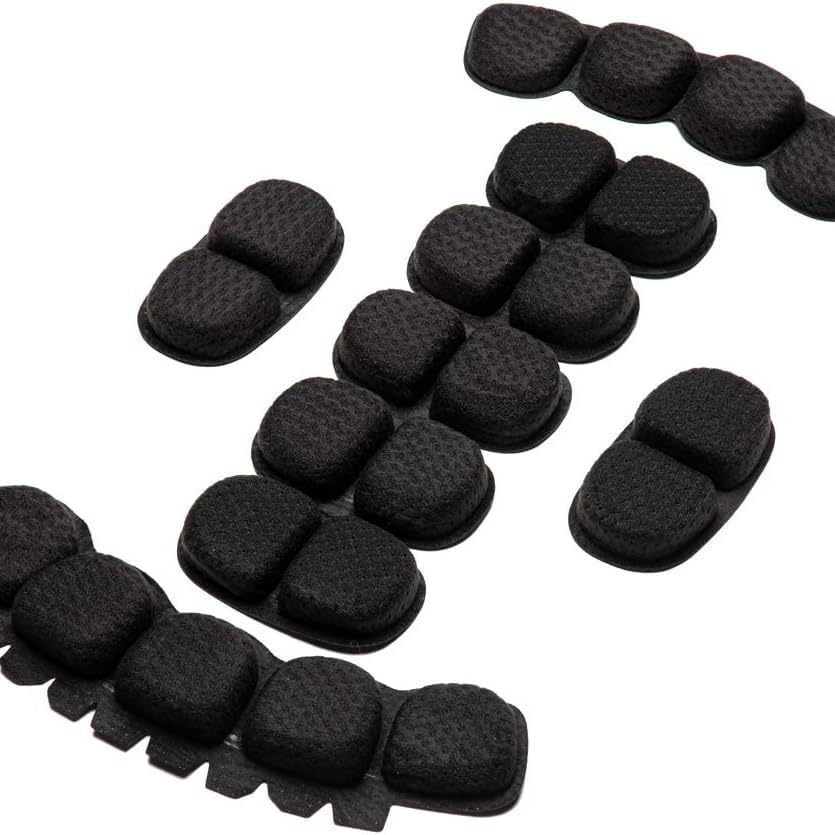 HANSTRONG GEAR long pad detail for forehead or crown support and added comfort