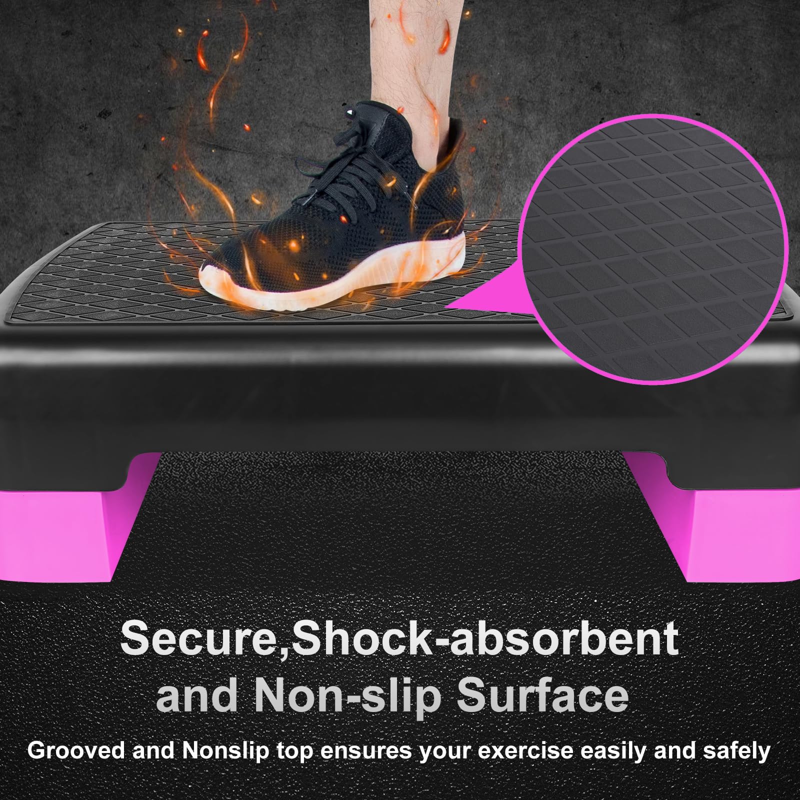 HaoKang nonskid rubber feet detail preventing movement and protecting floors