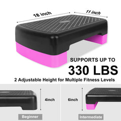 HaoKang side profile showing 4-inch and 6-inch height options for progression