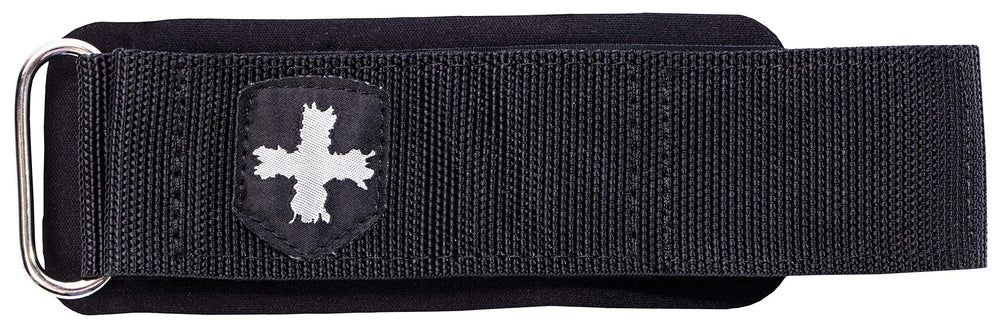 Harbinger wrist supports in gym use providing stable grip and lifting confidence